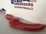 Front Bumper Lip Splitter Guard Cover Trim (Red)